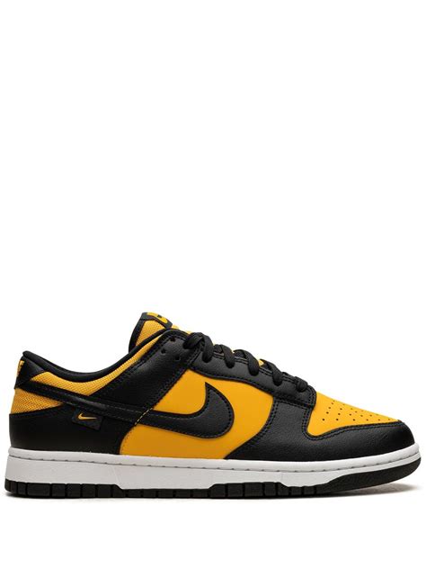 nike dunk low zwart geel|Nike dunk color shoes.